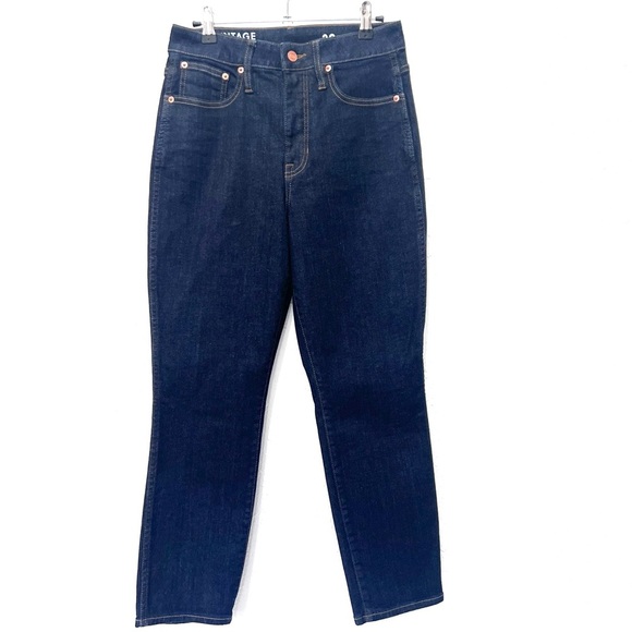 J. Crew Denim - J. Crew High Rise vintage‎ straight legs Blue Jeans 29